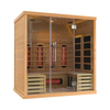 Elysium - 4 Person 110V/220V Indoor Infrared Sauna